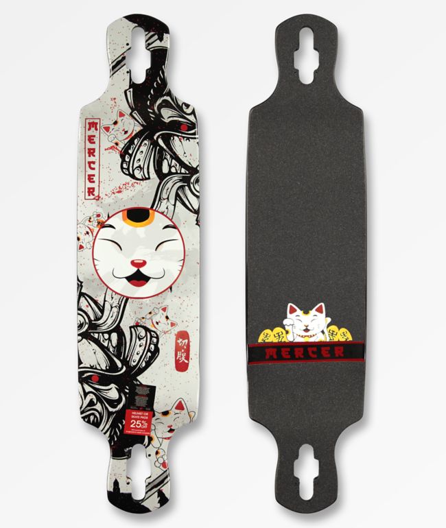 Mercer Samurai Luck 38" Double Drop Longboard Deck